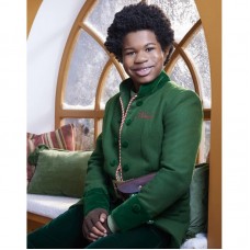 The Santa Clauses S02 Devin Bright Green Coat